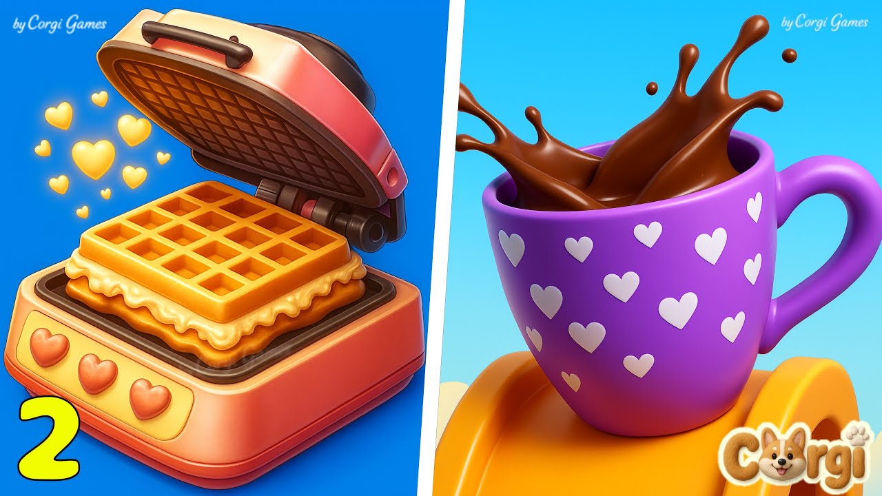 The Cook 🆚 Coffee Stack PART 2 - All Level Satisfying Gameplay Walkthrough iOS Android  