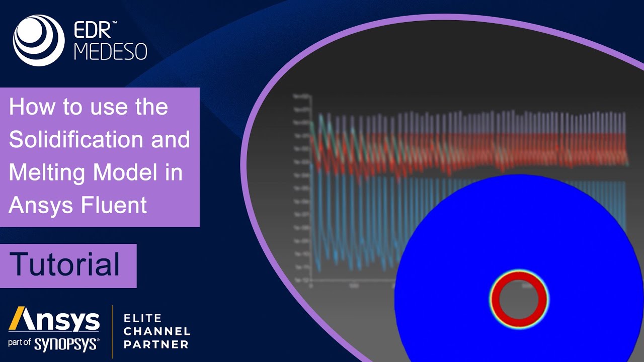 How to use the Solidification and Melting model in Ansys Fluent