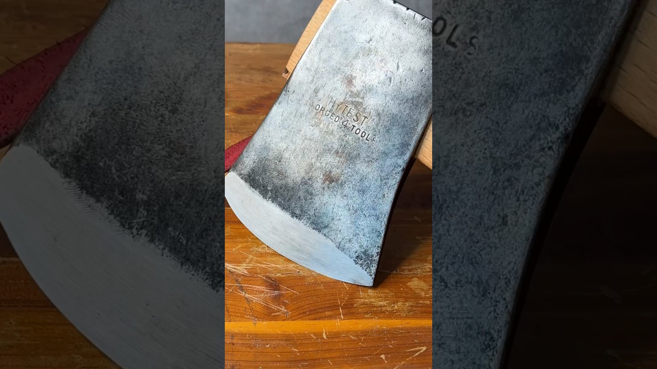 The Best Work Axe: The Tassie! #nature #axe #tools #review #dangerous #vintage #tree #logging #fun