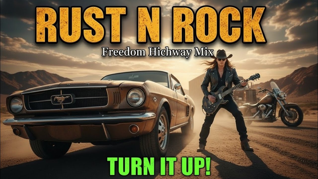 Rust N Rock Road Trip - Road Kings & Rusty Machines — Ultimate Rock Drive Playlist.