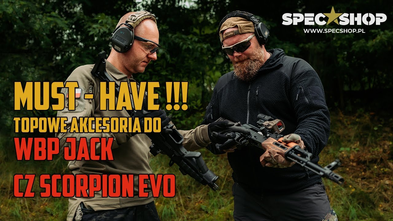WBP JACK & CZ SCORPION EVO TOPOWE AKCESORIA / CZY WARTO ?