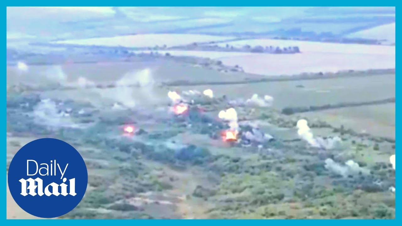 Ukraine forces shell Russian frontline in Donbas