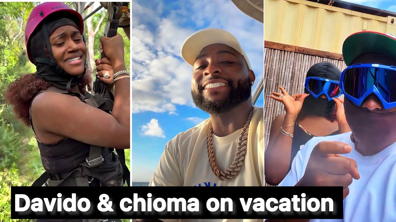 Давидо и Чиома на отдыхе на Гавайях, смотрите полное видео #viralvideo #davido #chefchioma