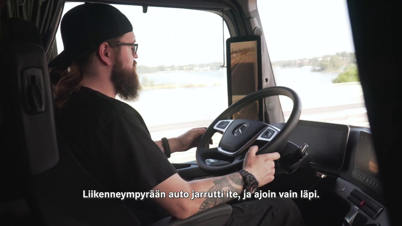 Uusi Actros - Ammattilaisen testissä, osa 3: Juuso Rautio