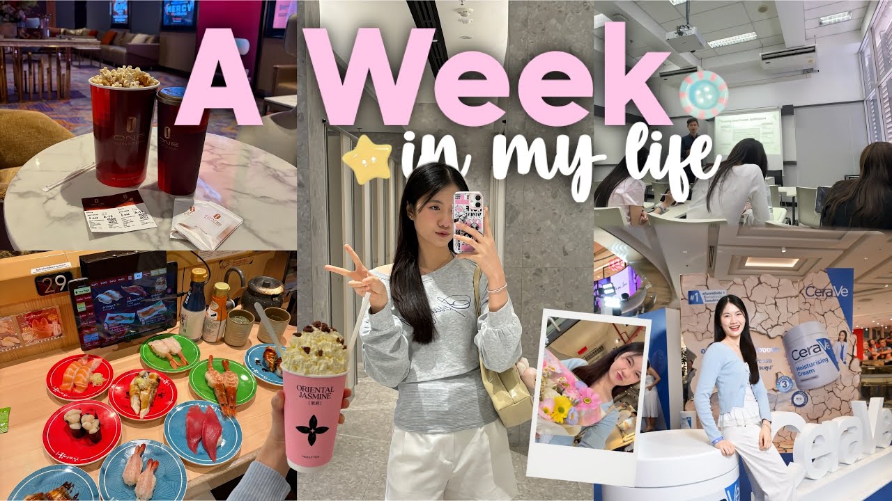 A week in my life🏫 | 1 สัปดาห์ของเด็กนิเทศฯ ปี 3 เรียนไปด้วยทำงานไปด้วย ทำอะไรบ้าง?