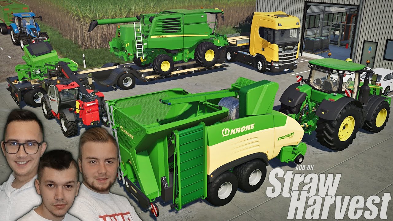 Produkcja PELETU! 😱 Mega Transporty, Stawiamy Hale & Żniwa🌱 