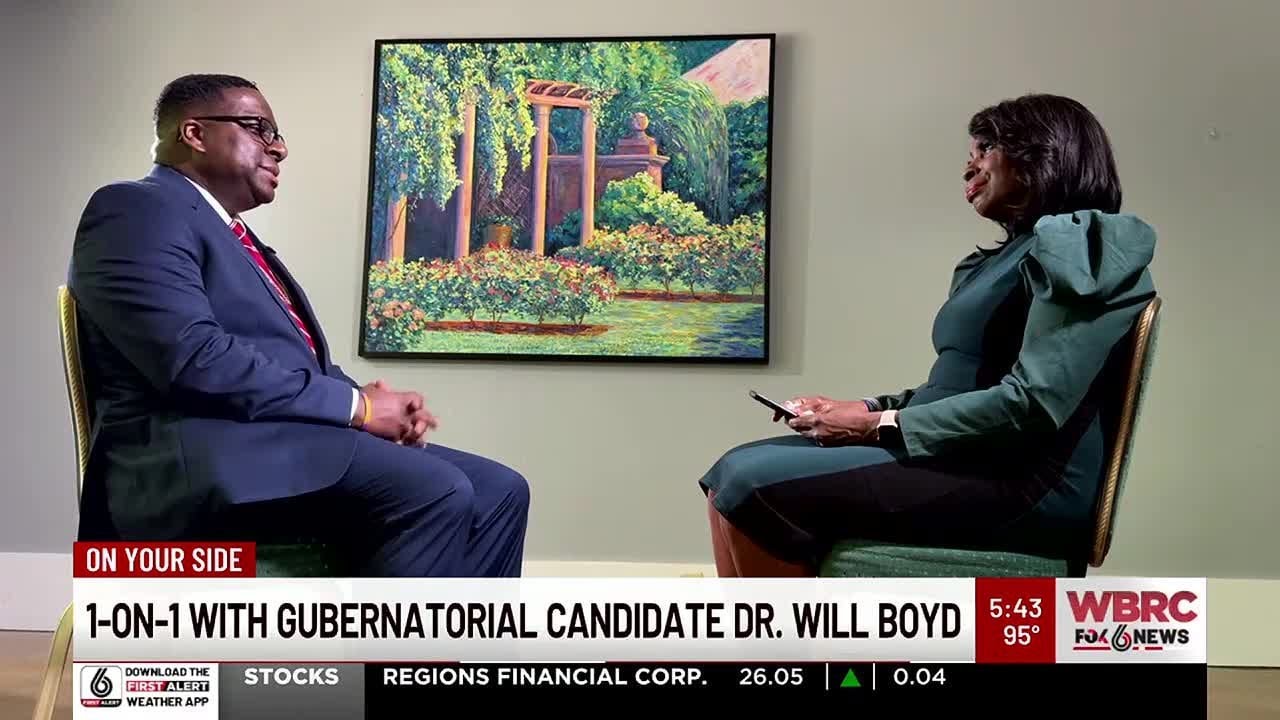 1-on-1 with Alabama gubernatorial candidate Dr. Will Boyd