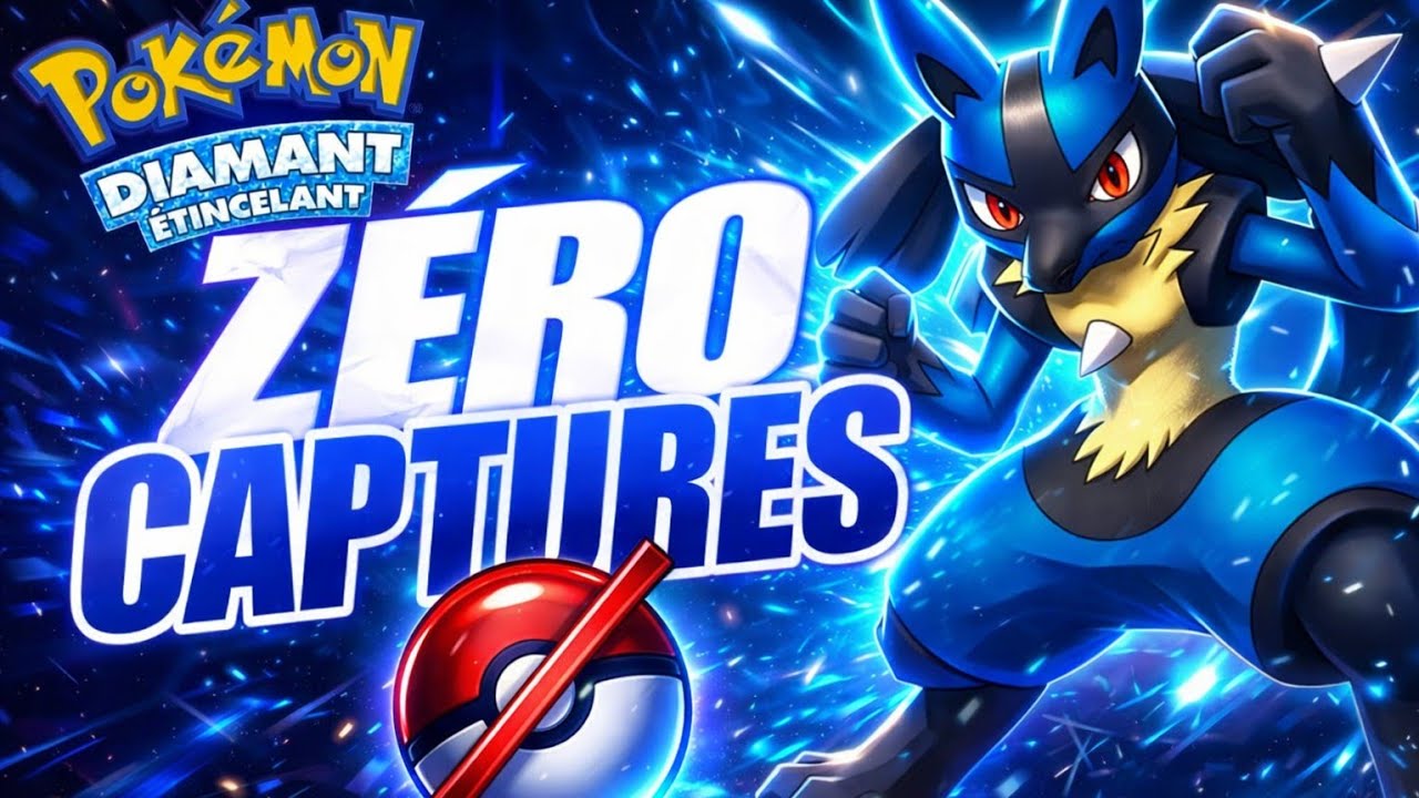 Je dois finir Pokémon DIAMANT ÉTINCELANT, mais SANS capturer de Pokémon !