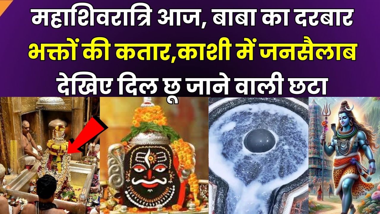 Mahashivratri 2026 Live:महाशिवरात्रि पर उमड़ा भक्तों का सैलाब, काशी,उज्जैन, देवघर की तस्वीरें देखिए