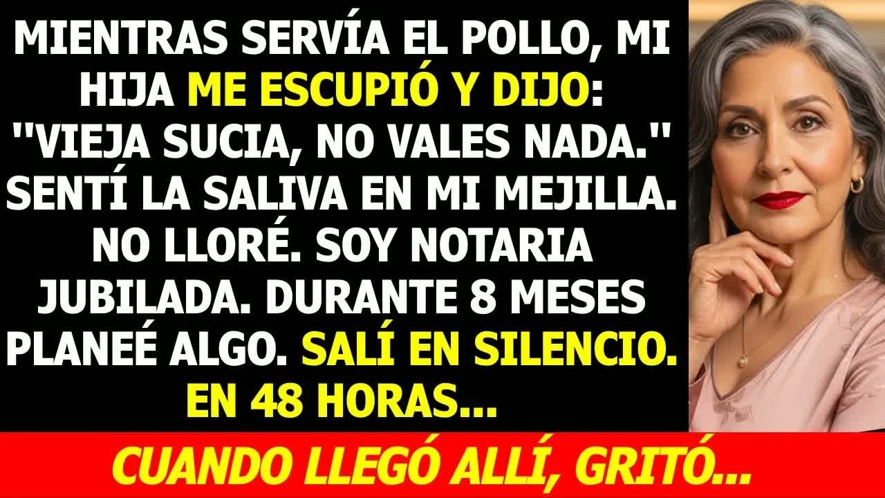 Me escupió frente a todos： ＂No vales nada＂    8 meses planeé algo  Lo que descubrió me