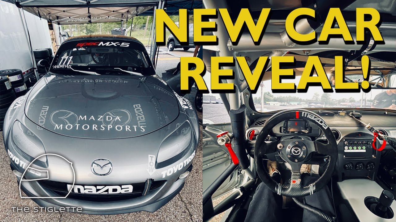 New Car Reveal! | Take A Tour Of The Mazda Motorsports Spec MX-5 Car!