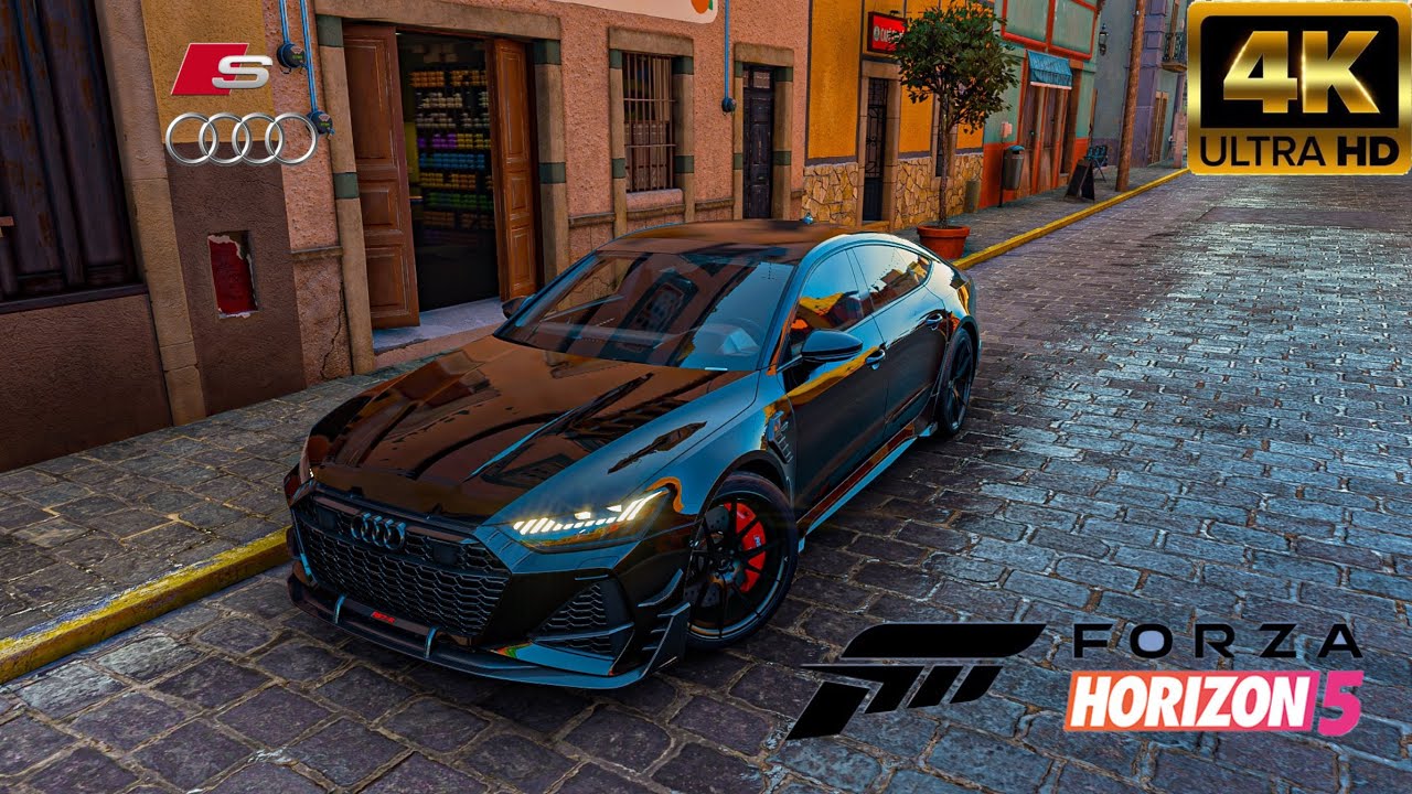 700HP Audi RS 7 | Forza Horizon 5 | فورزا هوريزون 5 اودي ار اس 7 | داخل مدينة الجديد