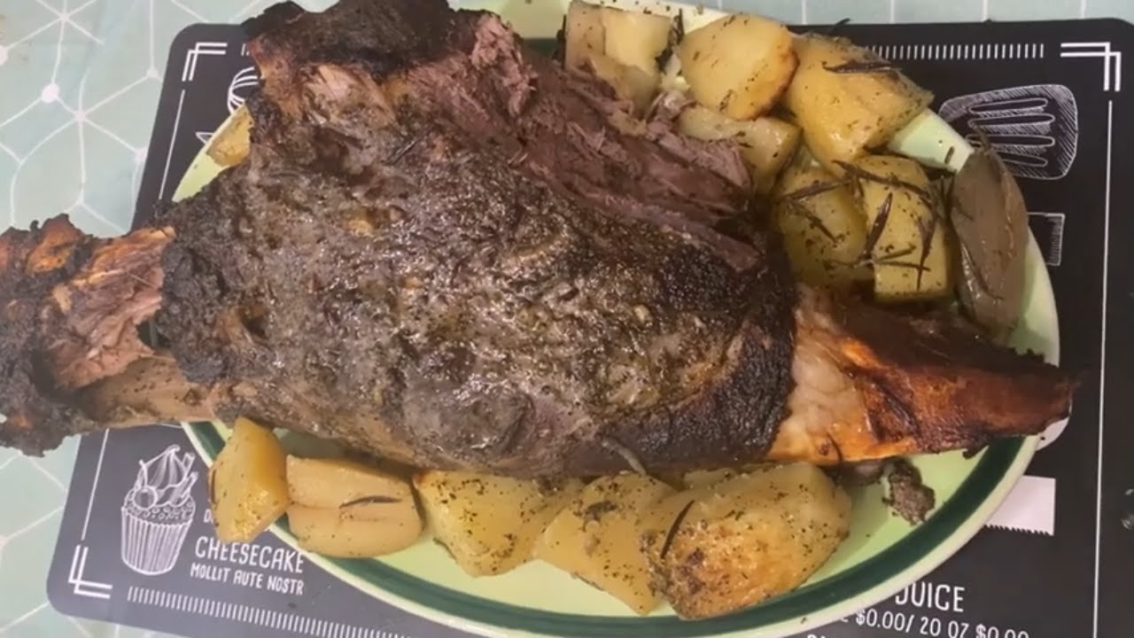 Roast Leg of Lamb /Greek Style Very Easy and Delicious &clubs;