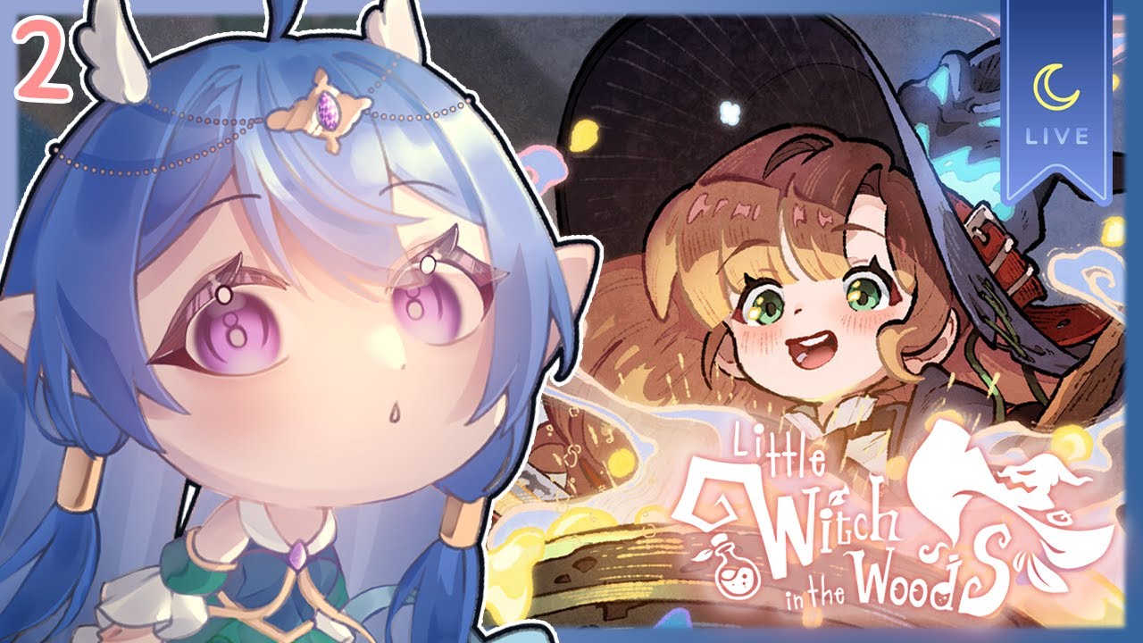 【Little Witch in the Woods】隨機直播記錄 林中小女巫 🧹 村莊招募一名木匠 2️⃣  #AquaLiveta ✨雙平台直播✨