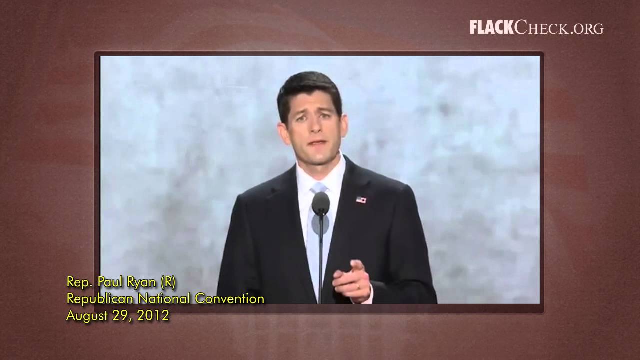 Ryan vs. Fact Checkers on the Stimulus