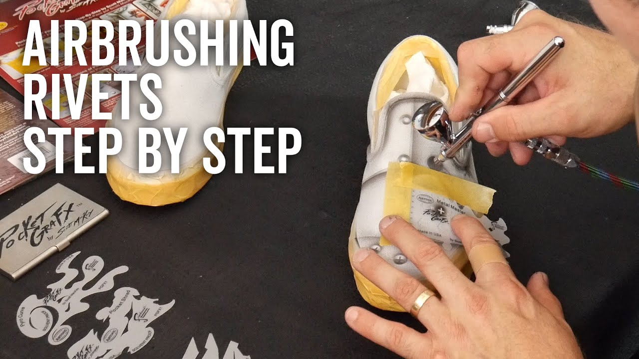 Airbrushing Rivets Using Artool PocketGraFX Stencils — A Video Tutorial With Scott MacKay