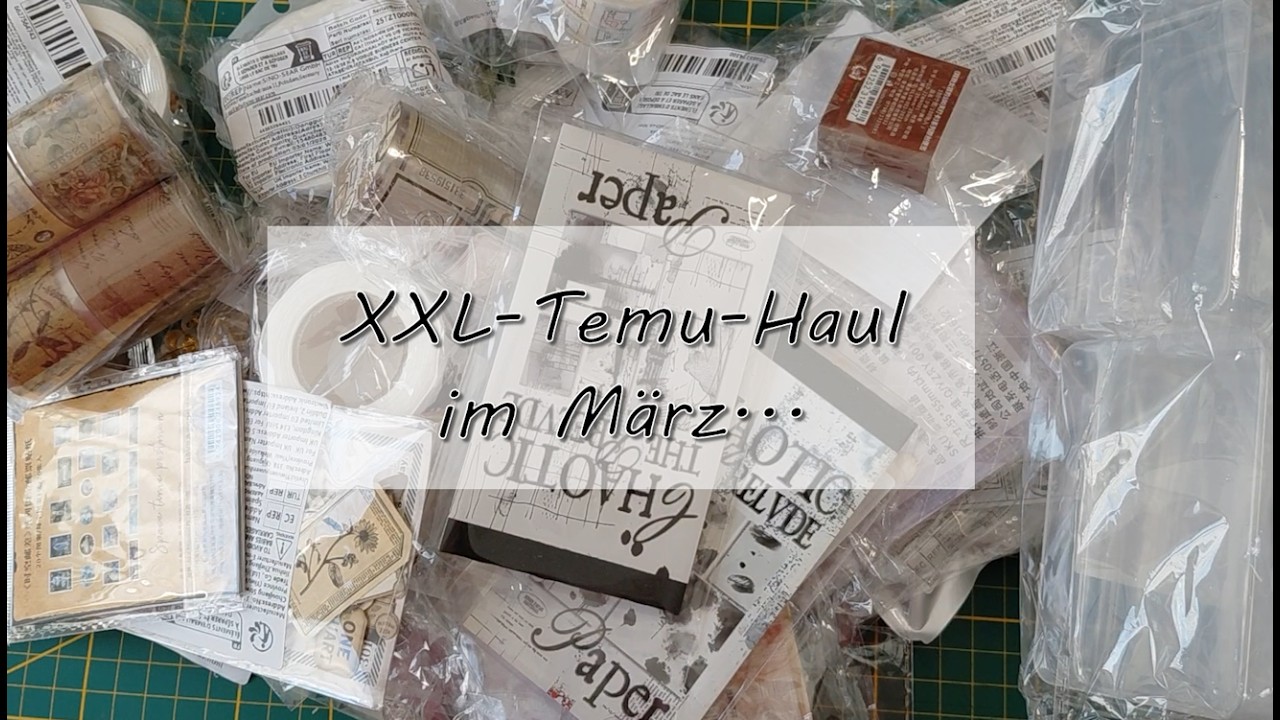 Temu - Haul XXL - im März ;-)