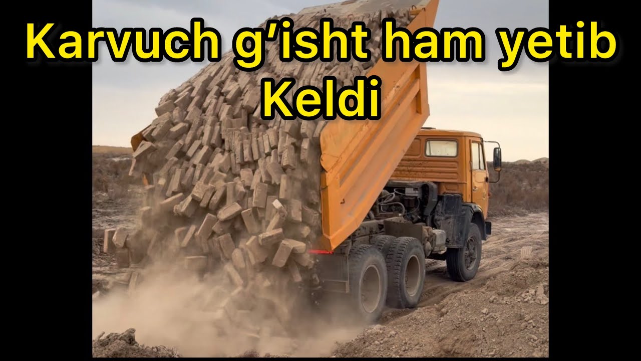 Uyimizga karvuch g’isht ham olib kelindi 24-fevral, 2026