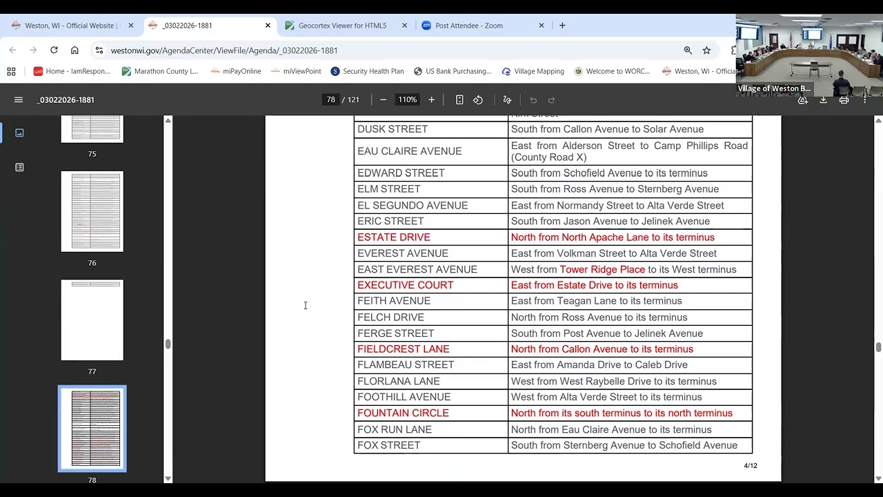 Community Life and Public Safety - 3/2/2026