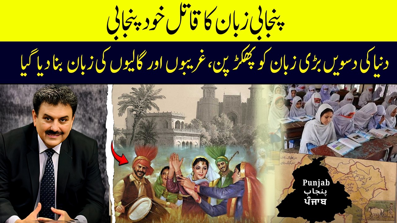 The Death of Punjabi Language in Pakistan | Who is responsible? | #najamwalikhan 