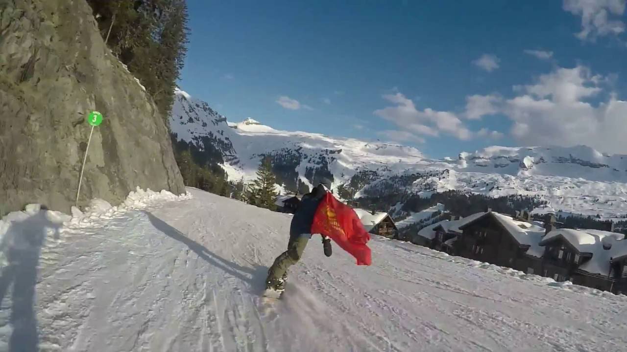 Flaine March 2016 - Day 4 (Oromoye)