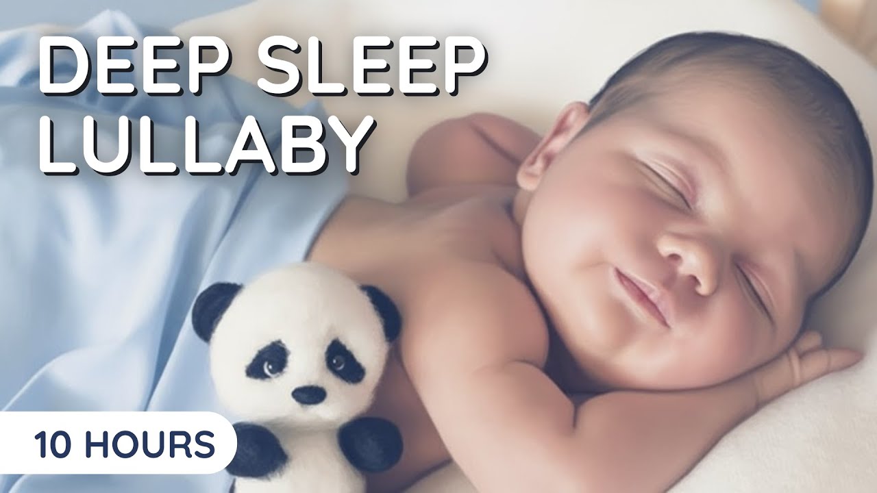 How To Sleep Baby FAST At Night Music ? - Lullaby for babies - Deep Sleep - 10 Hours - Dark Screen