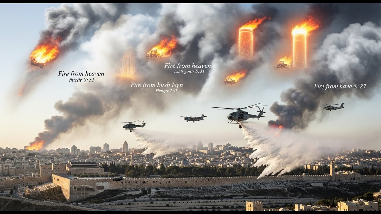 Fire Fell from the Sky 🔥 Over Jerusalem &mdash; Is This the Judgment 🙏 Foretold