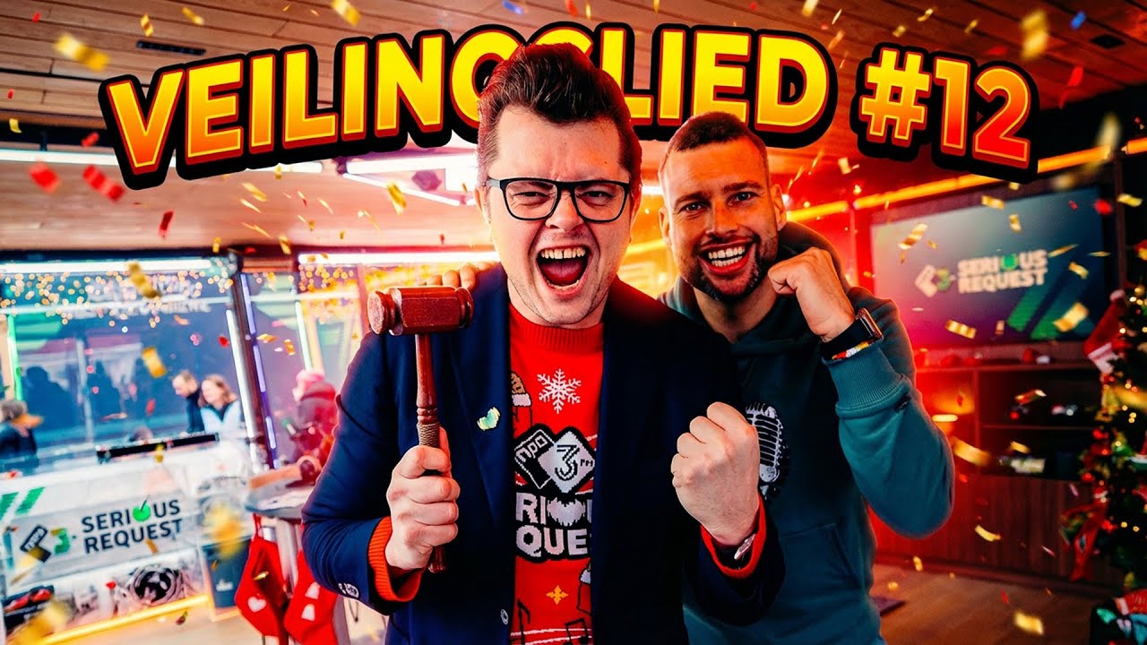 Henri Bontenbal en pyjama van Louis van Gaal  - Het Veilinglied 12 - 3FM Serious Request 2025