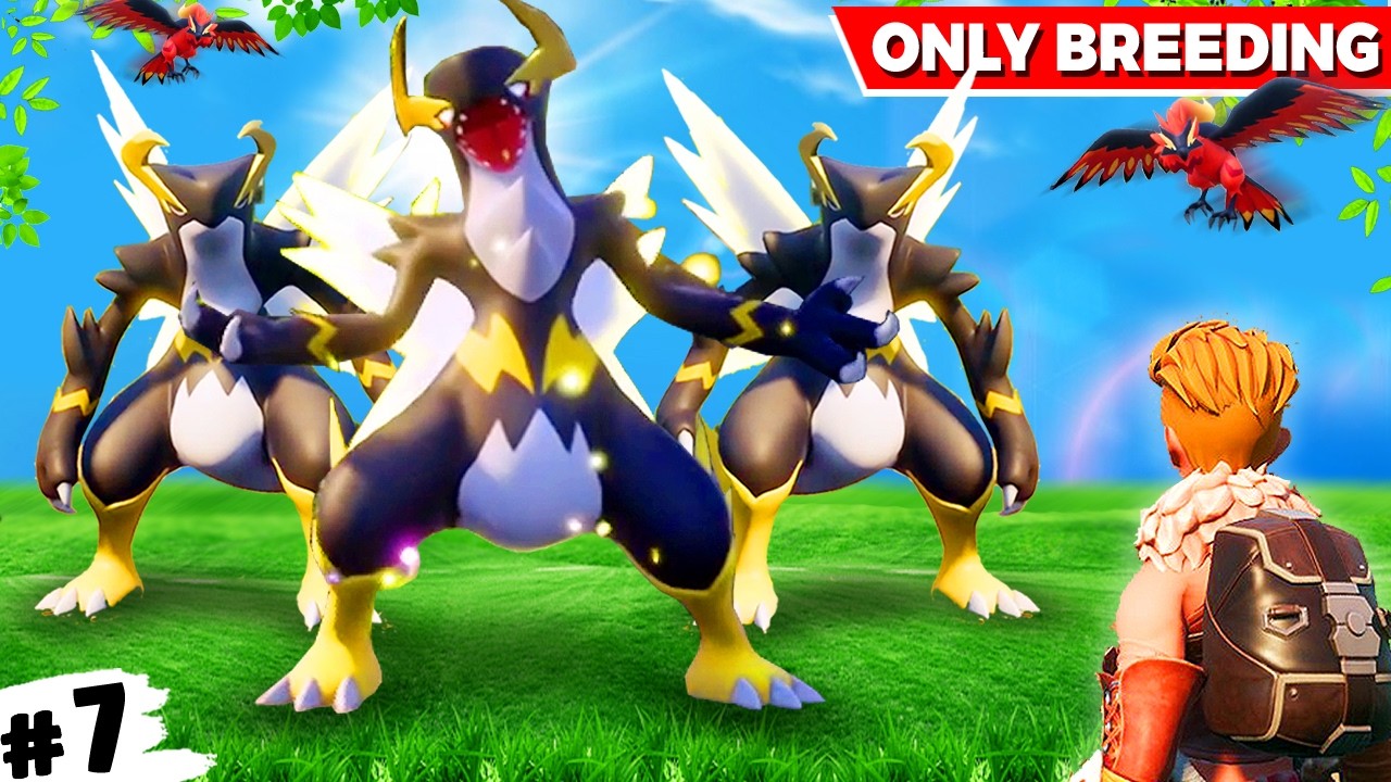 CAN I BREED GOD OF THUNDER POKEMON with MY NOOB POKEMONS! 😱 | PALWORLD ONLY BREEDING #7