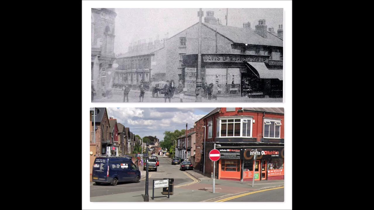 Oxton Road,Birkenhead,Then and Now 12 Photos