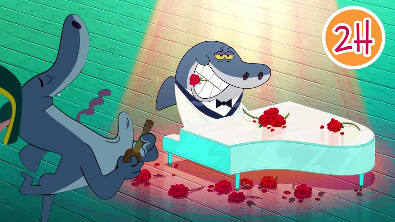 Sharko dá tudo por Marina! | Zig e Sharko | Desenho Animado em Português