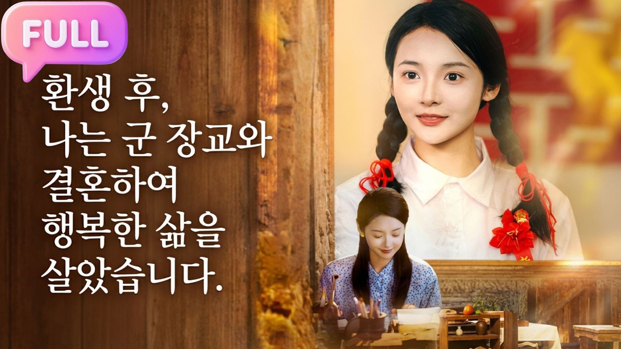[Korean subtitles] 환생 후, 나는 군 장교와 결혼하여 행복한 삶을 살았습니다!#Minidrama  #drama #촌극