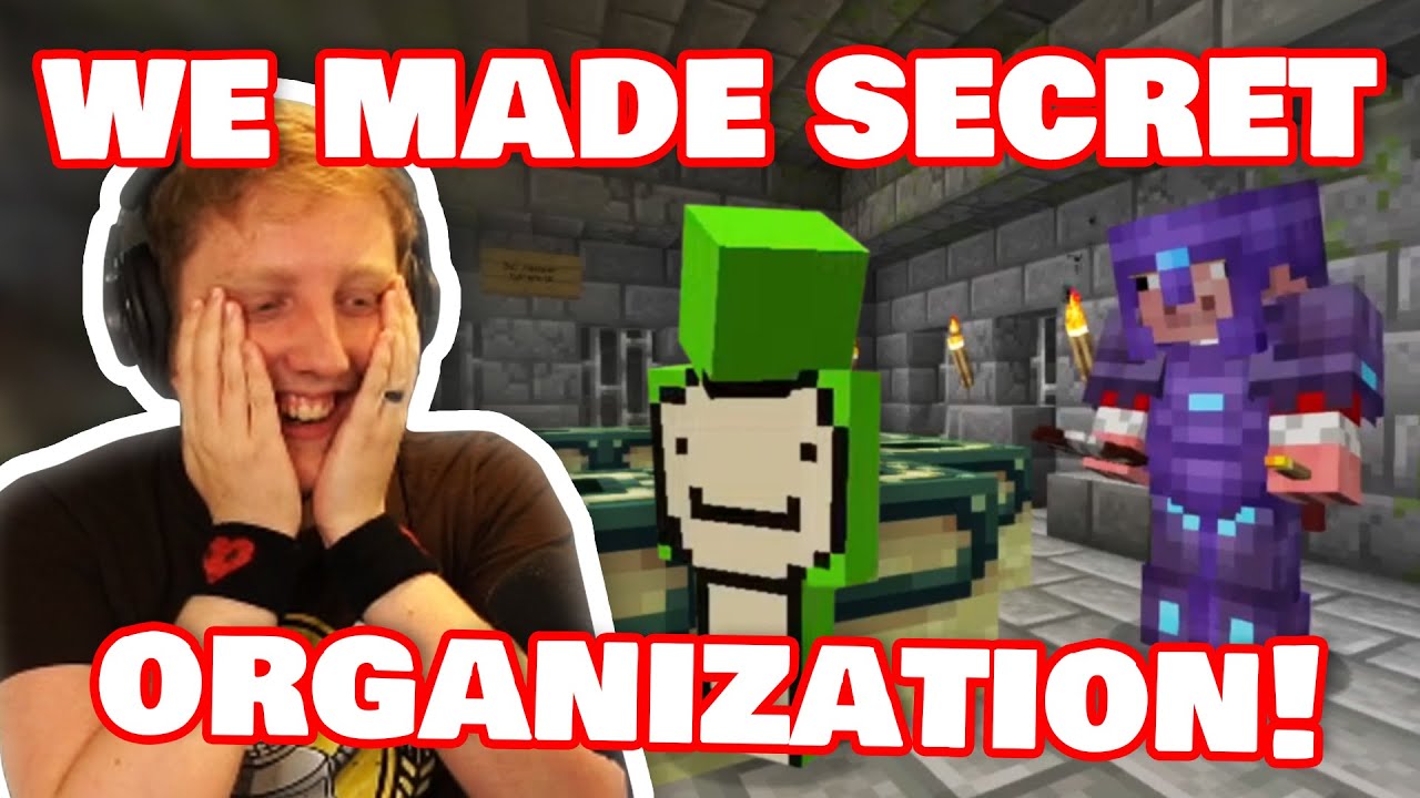 Techno и Philza сформировали секретную организацию анархии в Stronghold! Dream SMP