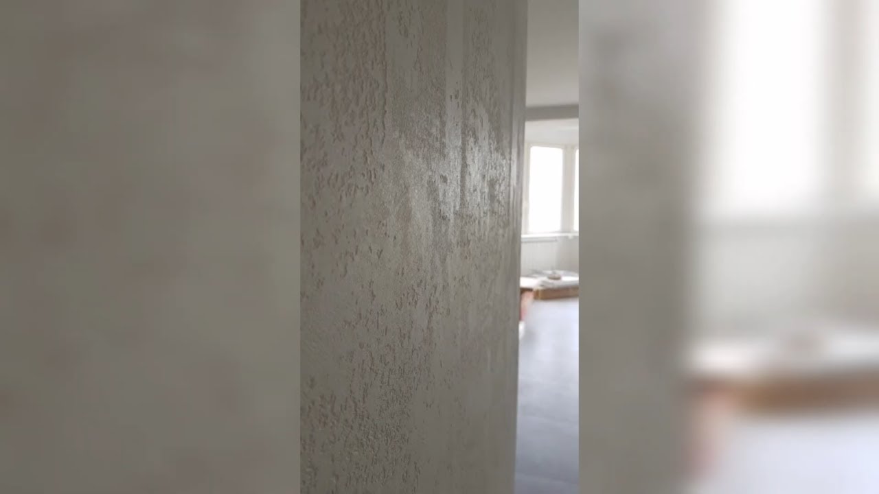 Нанесение декоративной штукатурки Strukturputz FEIDAL! Имитация среза камня!