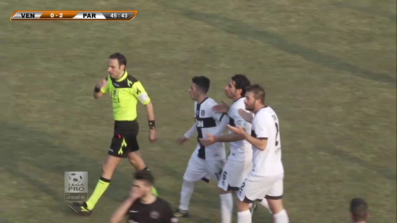 Venezia - Parma 2- 2: HL 23^ Giornata Girone B Lega Pro
