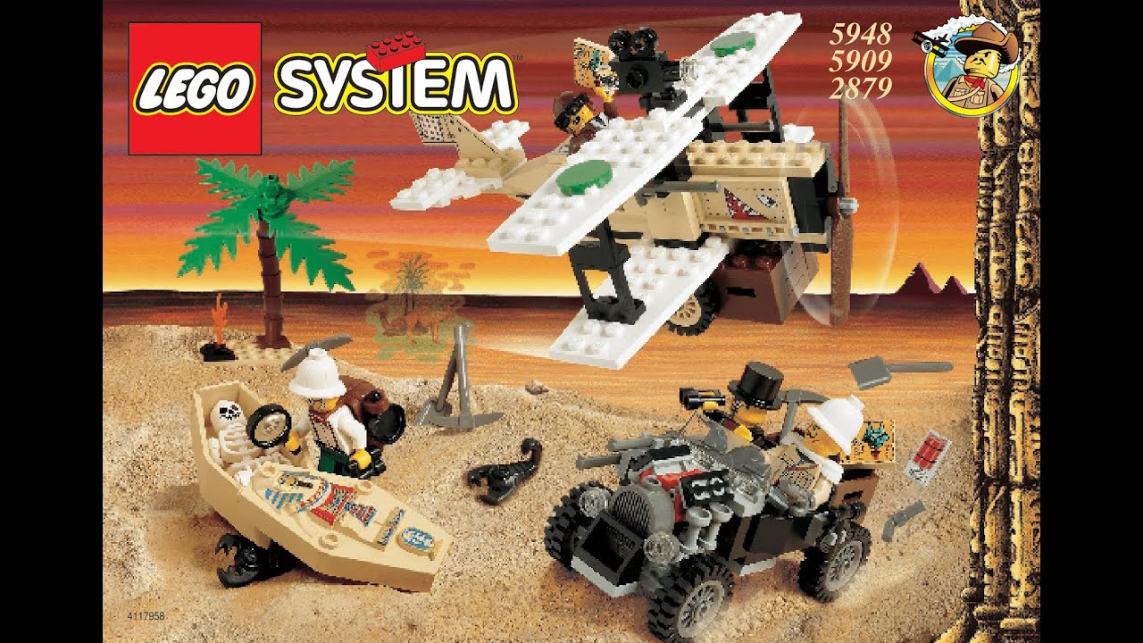 LEGO Adventurers | 2879 Desert Expedition | Building instructions