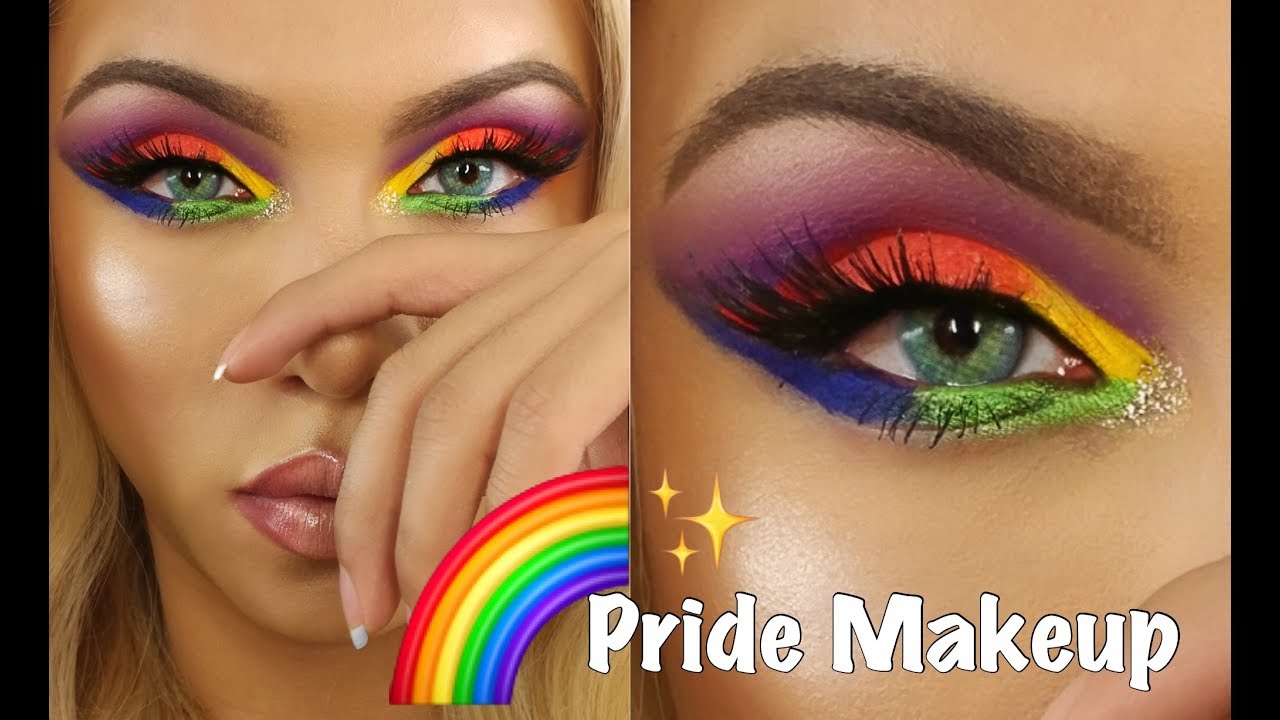 LGBTQ Pride Makeup Tutorial | Rainbow Eyeshadow
