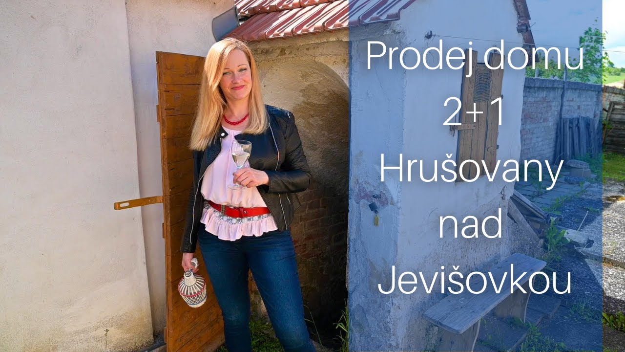 Prodej rodinného domu 2+1, Hrušovany nad Jevišovkou, s menším vinohradem.