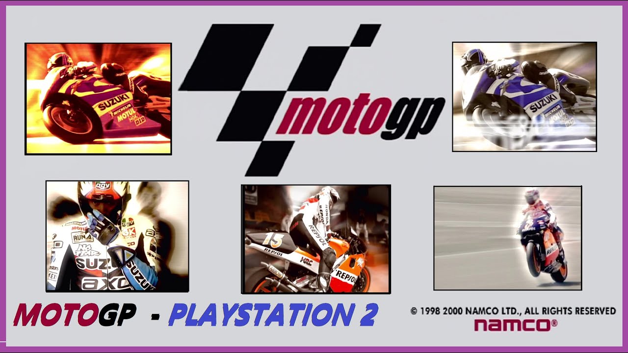 MotoGP - ATTRACT DEMO MODE - PLAYSTATION 2 - NAMCO - JAPAN - 1080P60