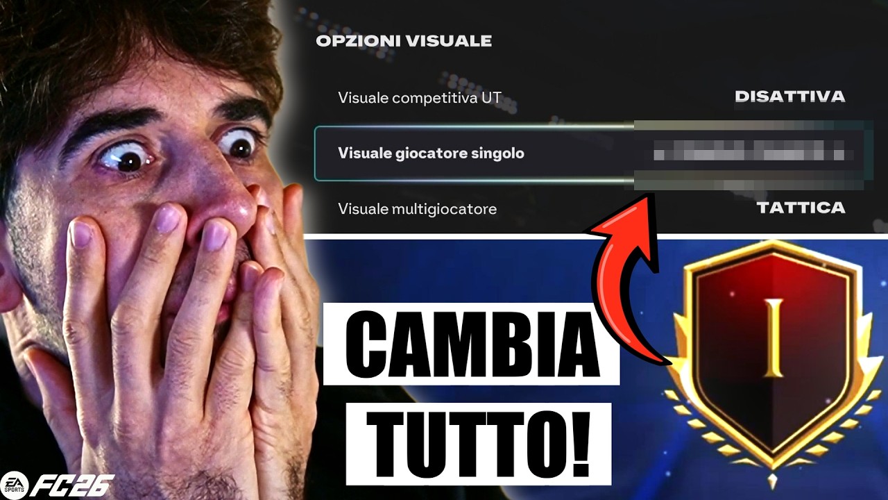 FC 26 CON QUESTA VISUALE DIVENTA 
