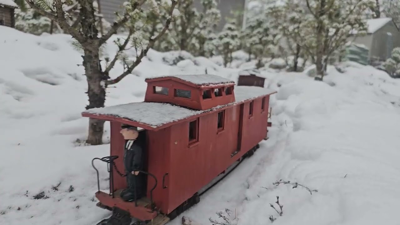 December Snowfall. Bachmann Forney