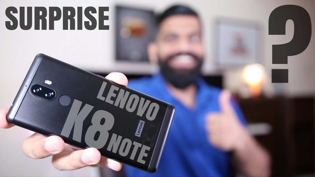 Lenovo K8 Note Unboxing and First Look - Killer K8 Note? Surprise!!!