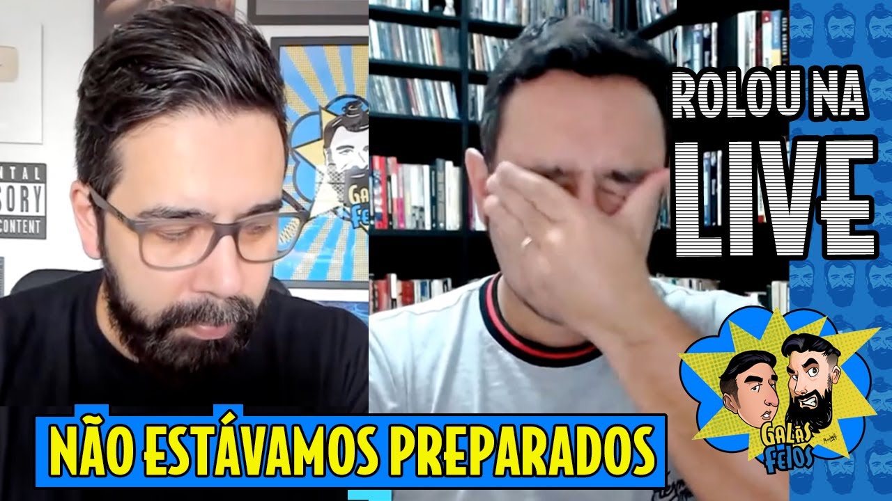 O comentário mais triste da história das Lives [Rolou na Live] | Galãs Feios