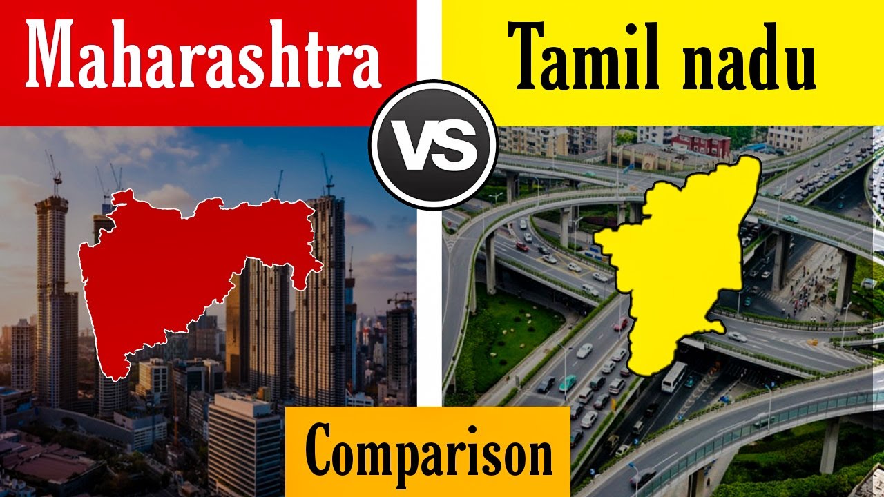 Maharashtra vs Tamil Nadu full Comparison 2024 || Tamil nadu vs Maharashtra  Comparison in Hindi