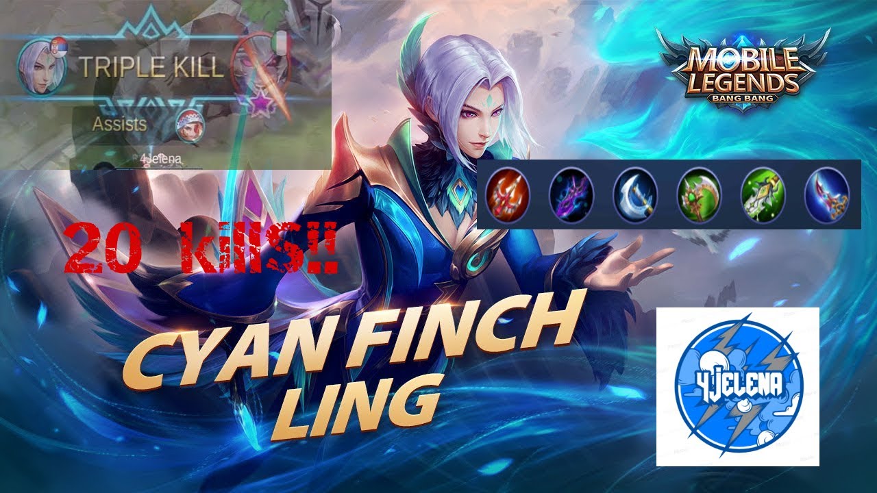 Ling DOMINATION 20 KILL game...but is it ENOUGH?! Mobile Legends: BANG BANG