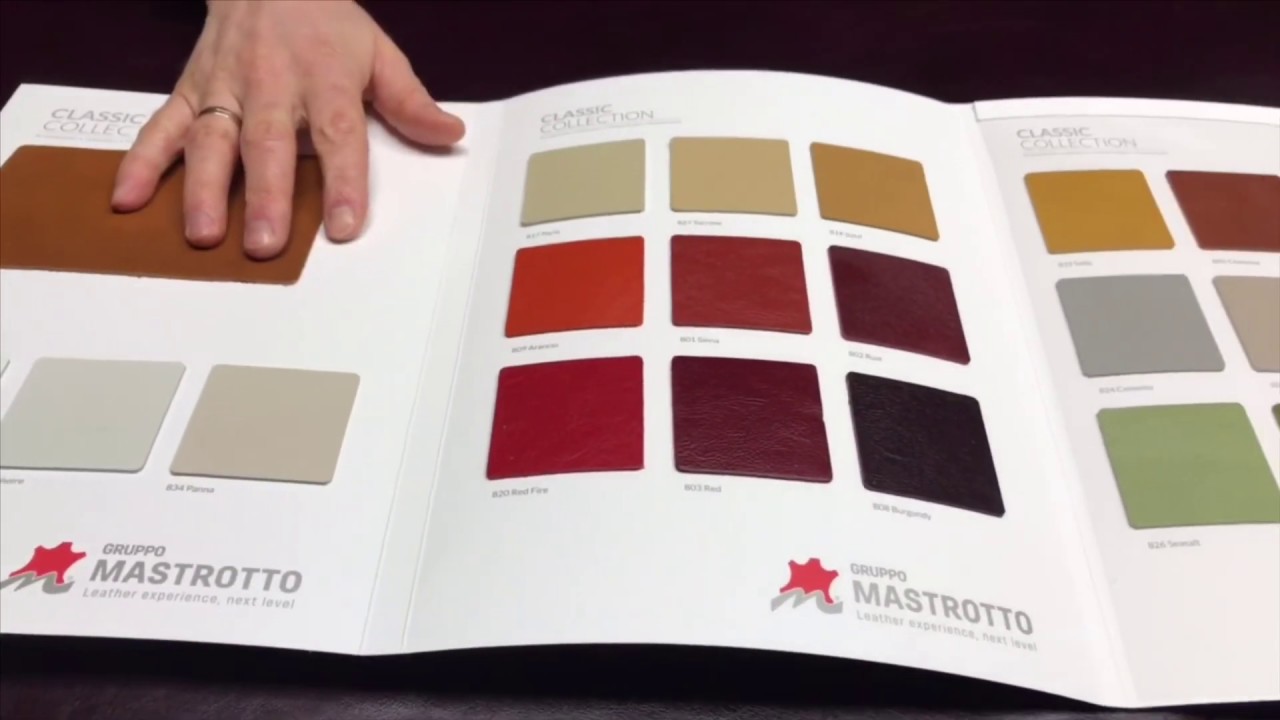 Кожа КРС гладкая, 0.9-1.1 мм, CLASSIC COLLECTION, цвет Burgundy, MASTROTTO, Италия