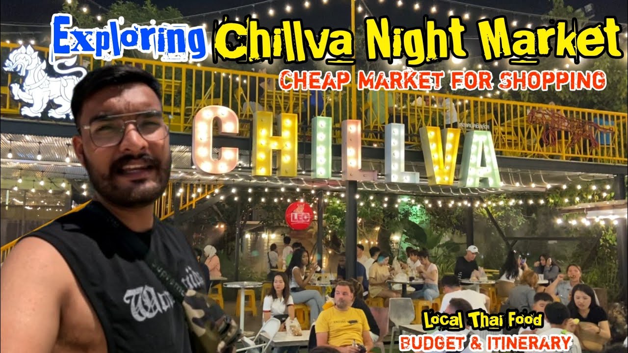 Exploring Chillva Night Market Old Phuket | Cheap Markets for Shopping & Local thai Food in Phuket 🔥