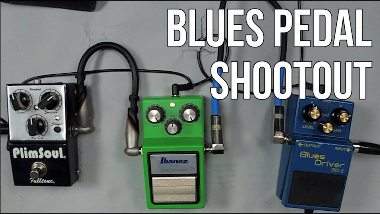 Blues Guitar Tone with 3 Different Pedals - Blues Pedal Shootout