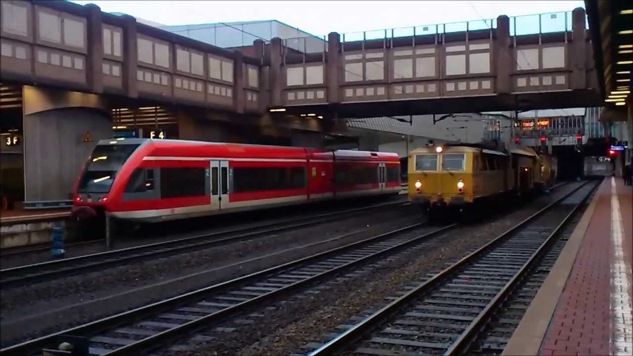 Bahnverkehr in Kassel und Rengershausen 30.11.2013