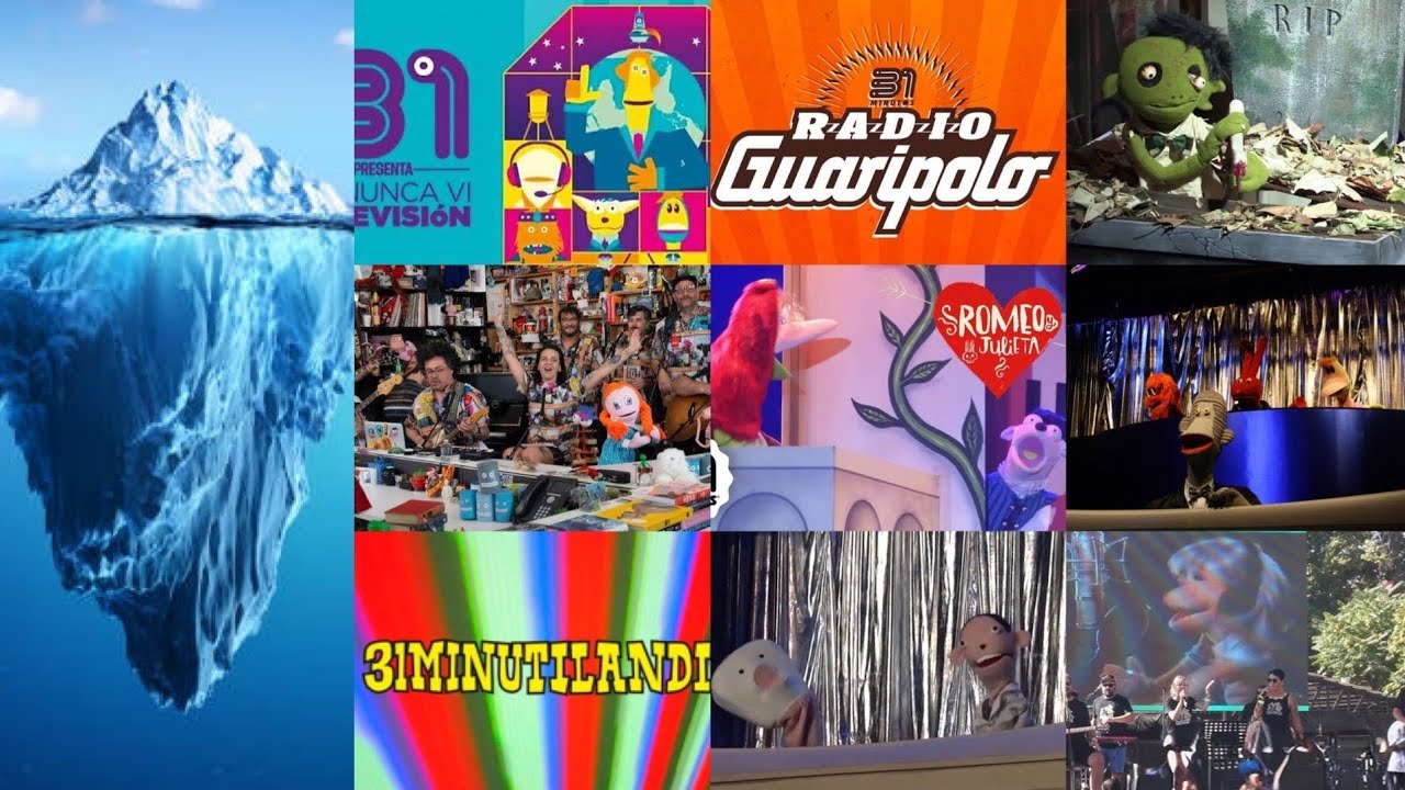 El estúpido iceberg de los increíbles shows de 31 minutos 